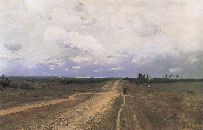 Isaac Levitan The Vladimirka Road